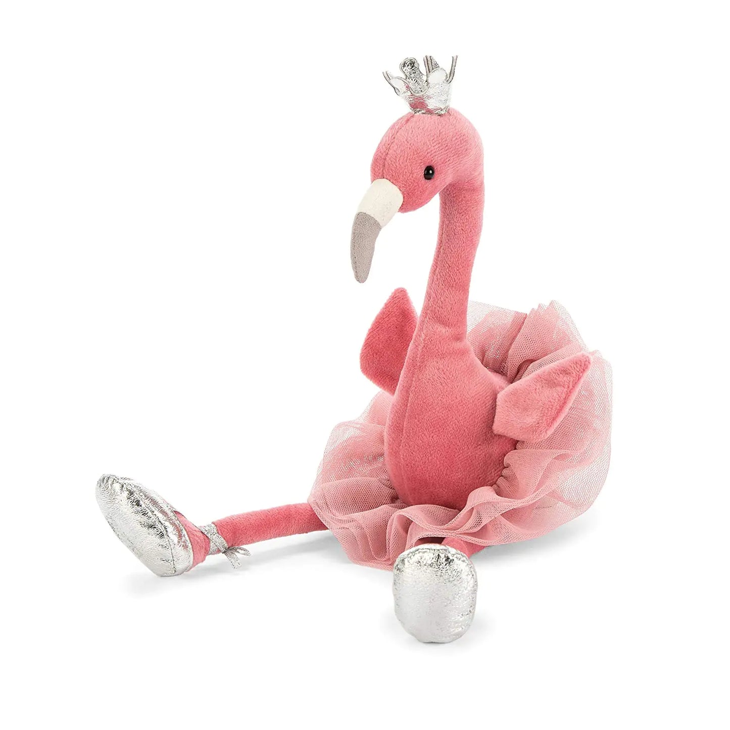 Cute Crown Ballerina Flamingo Swan Plush Toy