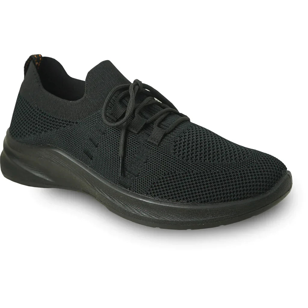 VANGELO Men Slip Resistant Shoe JIMMY-1 Black LuxuryLifeWay Online Store