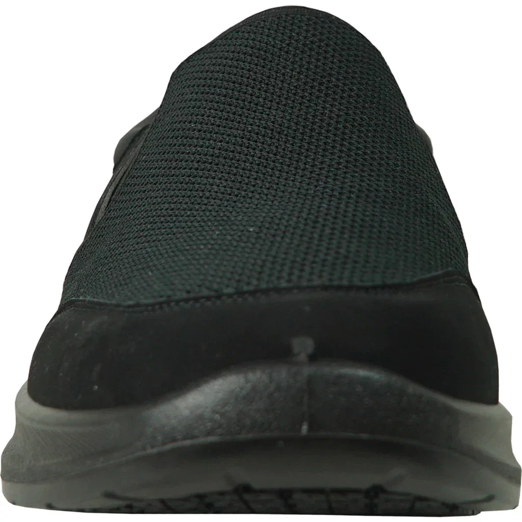 VANGELO Men Slip Resistant Shoe JIMMY-2 Black LuxuryLifeWay Online Store