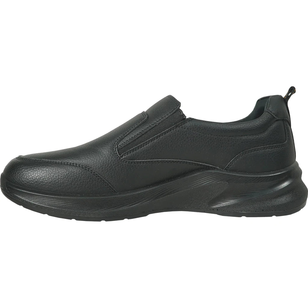 VANGELO Men Slip Resistant Shoe JIMMY-3 Black LuxuryLifeWay Online Store