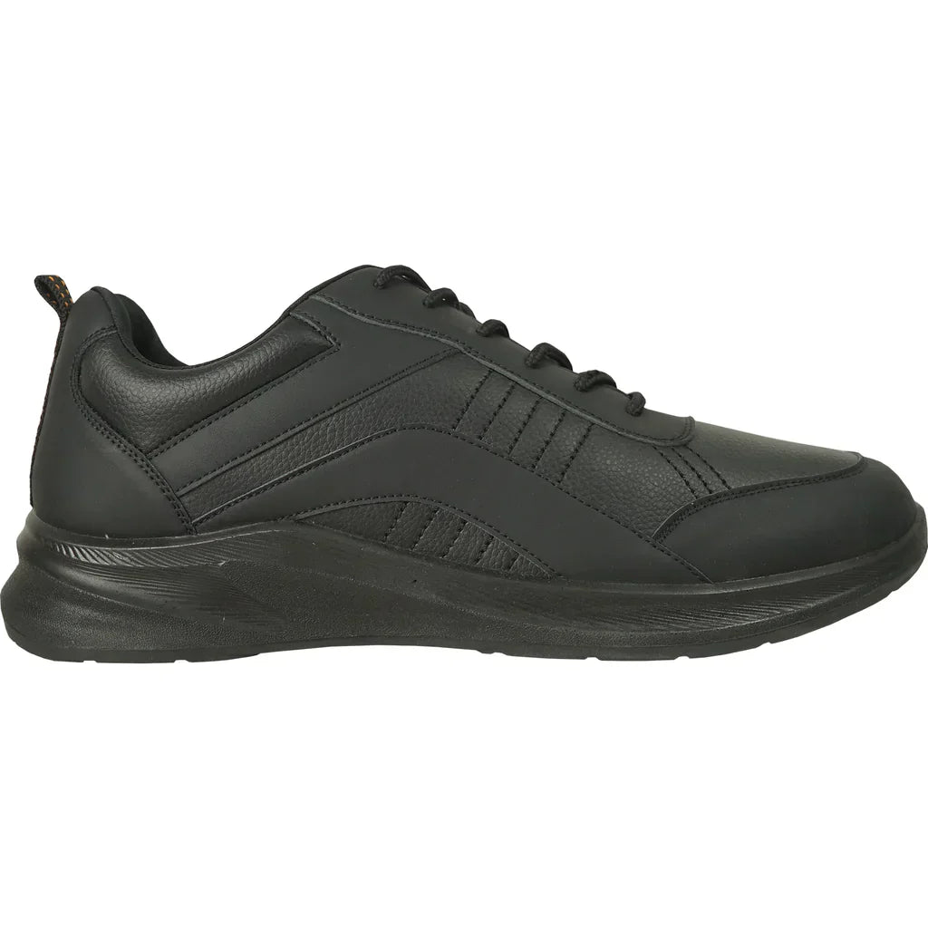 VANGELO Men Slip Resistant Shoe JIMMY-4 Black LuxuryLifeWay Online Store