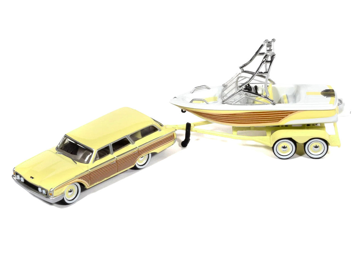 "Tow & Go" 2026 Release 2 Set of 3 pieces 1/64 Diecast Model Cars by Johnny Lightning LuxuryLifeWay Online Store
