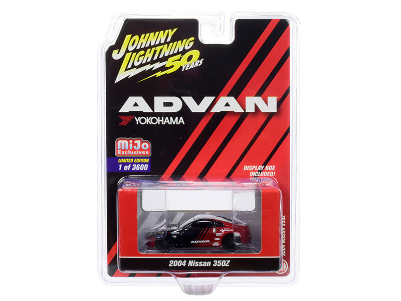 2004 Nissan 350Z ADVAN Yokohama "Johnny Lightning 50th Anniversary" Limited Edition to 3600 pieces Worldwide 1/64 Diecast Model Car by Johnny Lightning LuxuryLifeWay Online Store