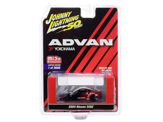 2004 Nissan 350Z ADVAN Yokohama "Johnny Lightning 50th Anniversary" Limited Edition to 3600 pieces Worldwide 1/64 Diecast Model Car by Johnny Lightning LuxuryLifeWay Online Store