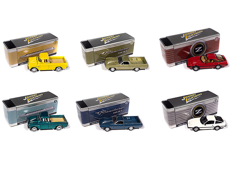 Johnny Lightning Collector's Tin 2025 Set of 6 Cars Release 3 Limited Edition 1/64 Diecast Model Cars by Johnny Lightning LuxuryLifeWay Online Store