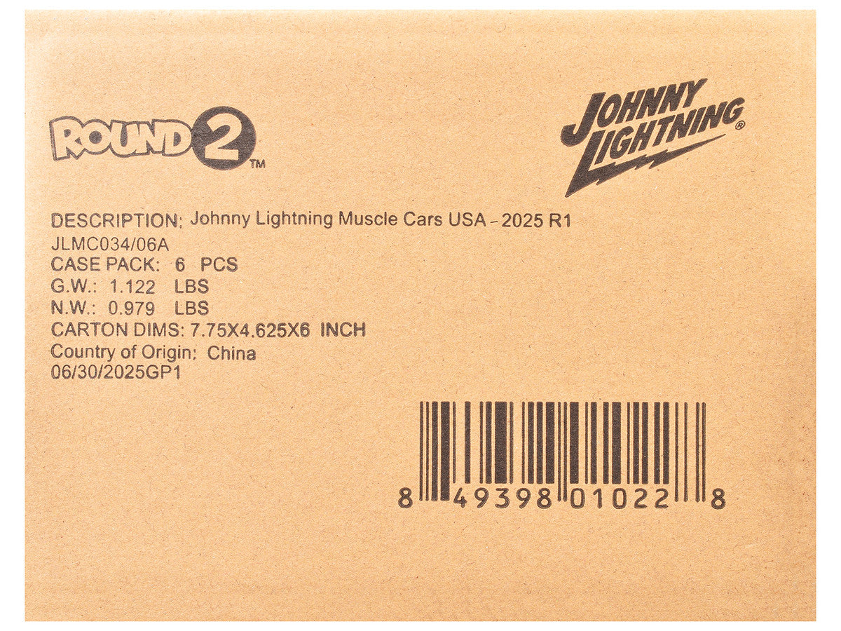 "Muscle Cars USA" 2025 Release 1 Set A of 6 pieces 1/64 Diecast Model Cars by Johnny Lightning LuxuryLifeWay Online Store