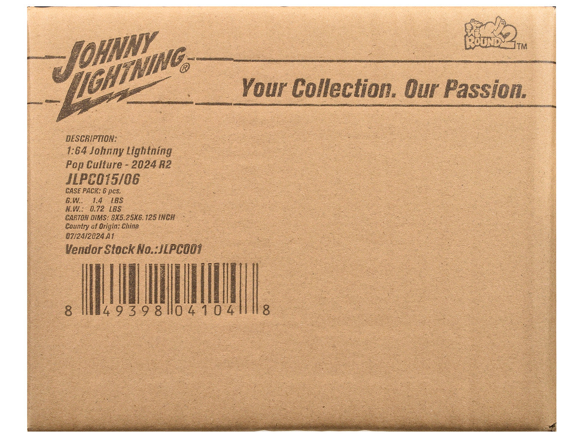 Pop Culture 2024 Set of 6 Cars Release 2 1/64 Diecast Model Cars by Johnny Lightning LuxuryLifeWay Online Store