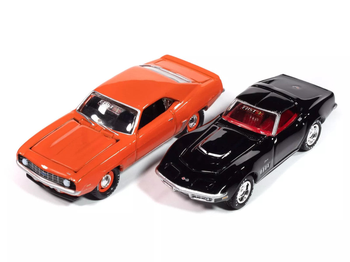 Johnny Lightning "2-Packs" 2024 Release 1 Set A of 6 pieces 1/64 Diecast Model Cars by Johnny Lightning LuxuryLifeWay Online Store
