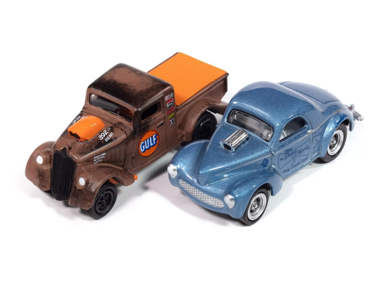 Johnny Lightning "2-Packs" 2024 Release 1 Set A of 6 pieces 1/64 Diecast Model Cars by Johnny Lightning LuxuryLifeWay Online Store