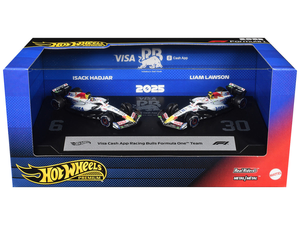 "Visa Cash App Racing Bulls Formula One Team" Formula One F1 World Championship (2025) 2 Piece Set Diecast Model Cars by Hot Wheels LuxuryLifeWay Online Store