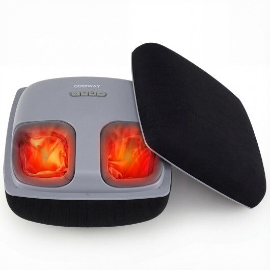Shiatsu Foot Massager with 3-Level Deep Kneading and Air Compression-Black LuxuryLifeWay Online Store