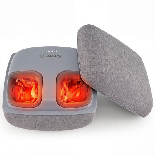 Shiatsu Foot Massager with 3-Level Deep Kneading and Air Compression-Black LuxuryLifeWay Online Store