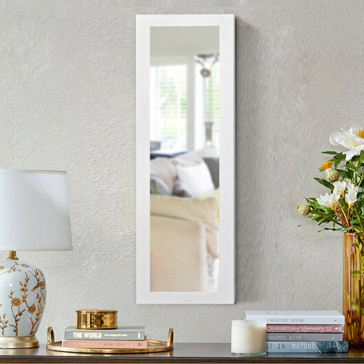Wall And Door Mirrored Jewelry Cabinet With LED Light LuxuryLifeWay Online Store