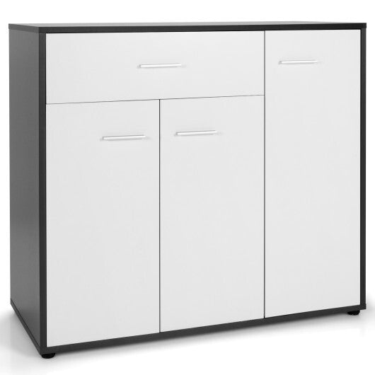 Buffet Sideboard Storage Cabinet with Spacious Table Top LuxuryLifeWay Online Store