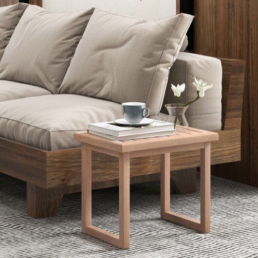 Long Natural Wood Bath Spa Stool with Non-slip Foot Pads for Elderly - Color: Natural LuxuryLifeWay Online Store