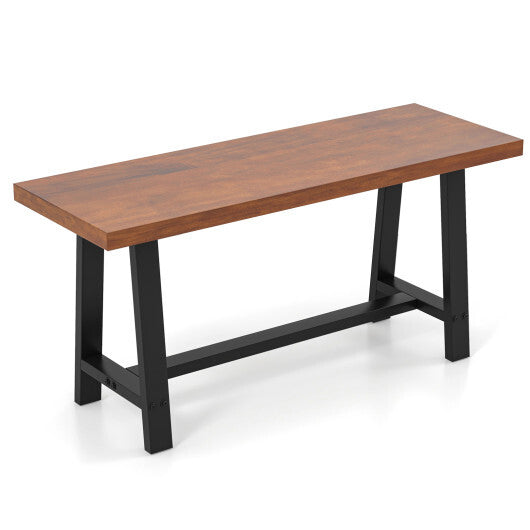 60 Inch Dining Bench 3 Person Entryway Shoe Bench with Metal Frame-60 inches LuxuryLifeWay Online Store