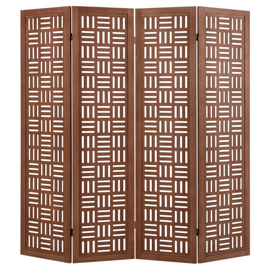 6-Panel Solid Wood Room Divider Folding Partition Stand LuxuryLifeWay Online Store