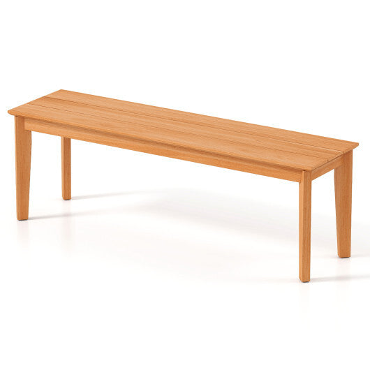 55 Inches Outdoor Teak Wood Bench with 880 LBS Weight Capacity LuxuryLifeWay Online Store