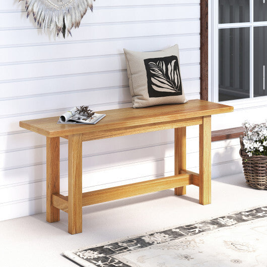 Outdoor Teak Wood Bench for Porch Backyard and Poolside LuxuryLifeWay Online Store