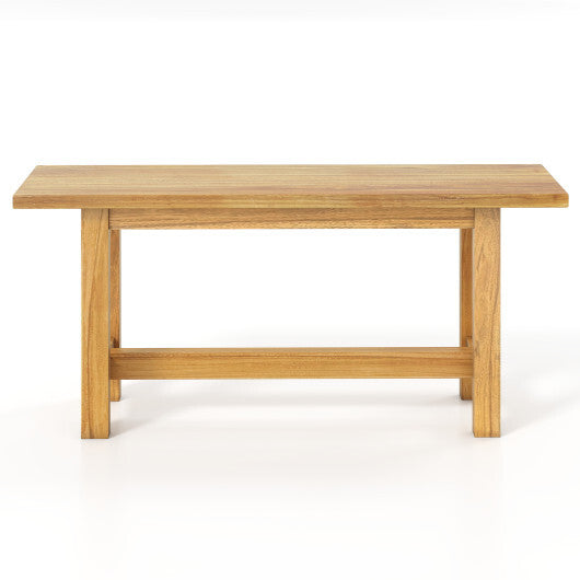 Outdoor Teak Wood Bench for Porch Backyard and Poolside LuxuryLifeWay Online Store