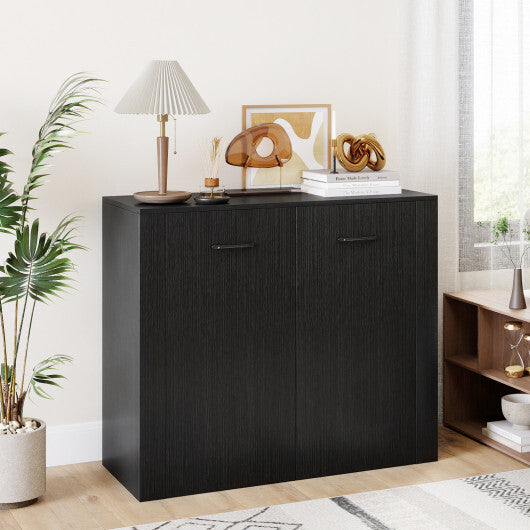 38" Buffet Modern Sideboard Cabinet with Storage-Natural LuxuryLifeWay Online Store