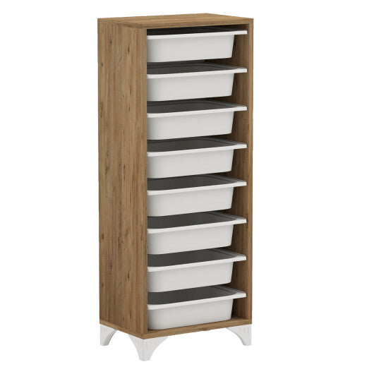 9-Tier Fruit and Vegetable Storage Rack Freestanding Wooden Pantry Organizer Cabinet LuxuryLifeWay Online Store