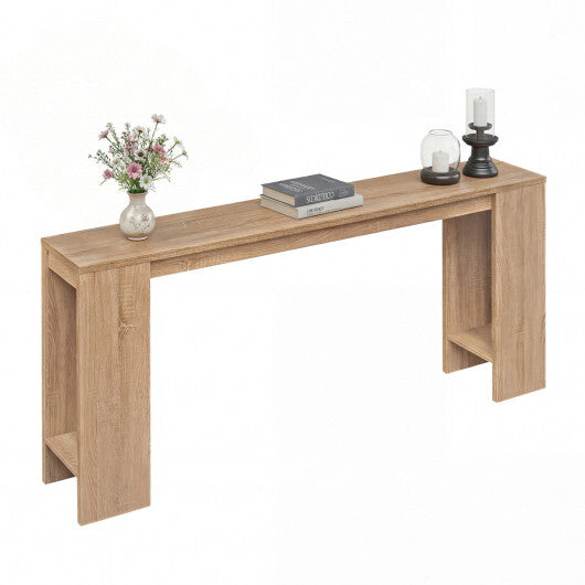 71 Inches Long Console Table with Storage for Hallway-Natural LuxuryLifeWay Online Store