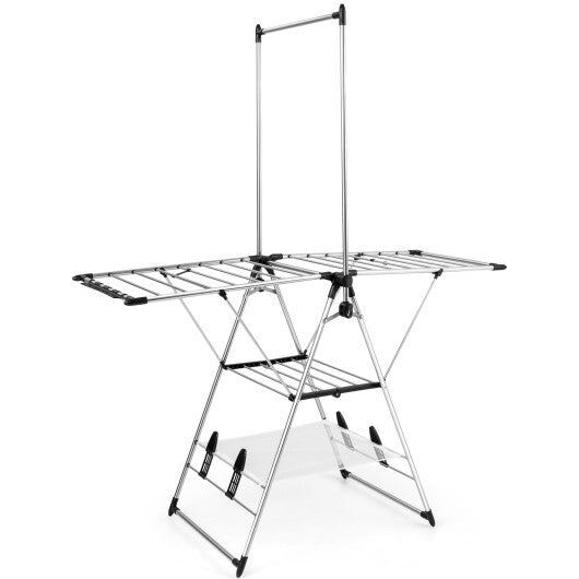 Clothes Drying Rack with 6-Level Adjustable Height LuxuryLifeWay Online Store
