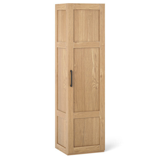 Tall Storage Cabinet with 4 Storage Shelves for Bathroom Living Room-Black LuxuryLifeWay Online Store