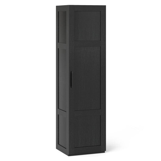 Tall Storage Cabinet with 4 Storage Shelves for Bathroom Living Room-Black LuxuryLifeWay Online Store