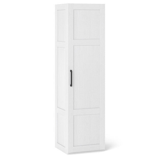 Tall Storage Cabinet with 4 Storage Shelves for Bathroom Living Room-Black LuxuryLifeWay Online Store