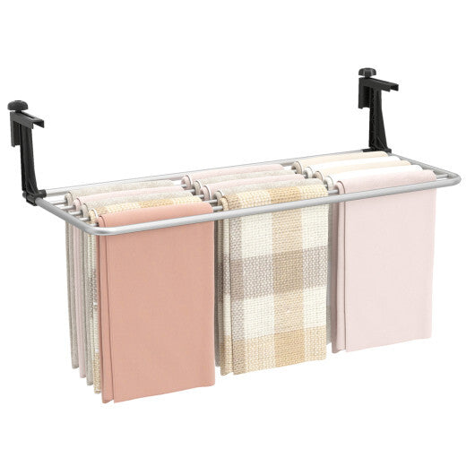 Portable Clothes Drying Rack Extendable Radiator Clothes Airer with Robust Aluminum Frame LuxuryLifeWay Online Store