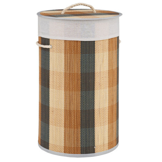 13.2 Gal Laundry Hamper with Removable and Machine-Washable Liner-Multicolor LuxuryLifeWay Online Store
