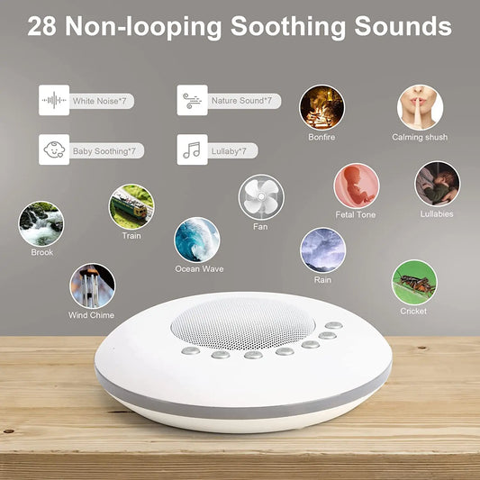 USB Rechargeable Baby White Noise Machine