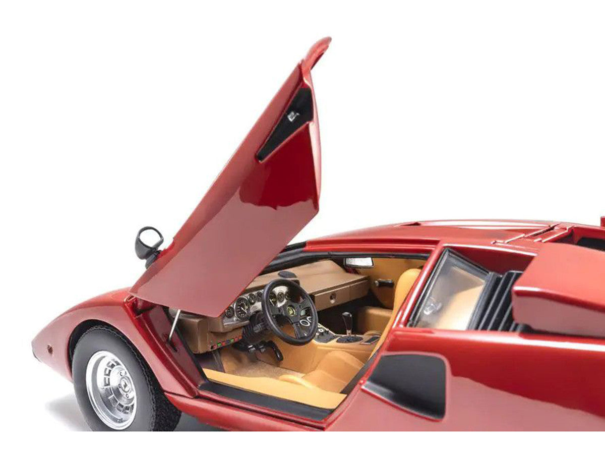 Lamborghini Countach LP 400 Red 1/18 Diecast Model Car by Kyosho LuxuryLifeWay Online Store