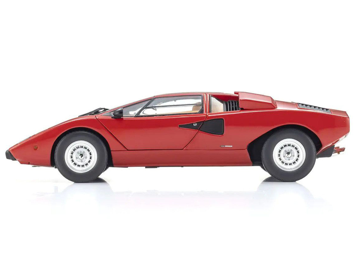 Lamborghini Countach LP 400 Red 1/18 Diecast Model Car by Kyosho LuxuryLifeWay Online Store