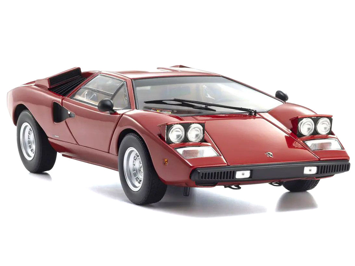 Lamborghini Countach LP 400 Red 1/18 Diecast Model Car by Kyosho LuxuryLifeWay Online Store