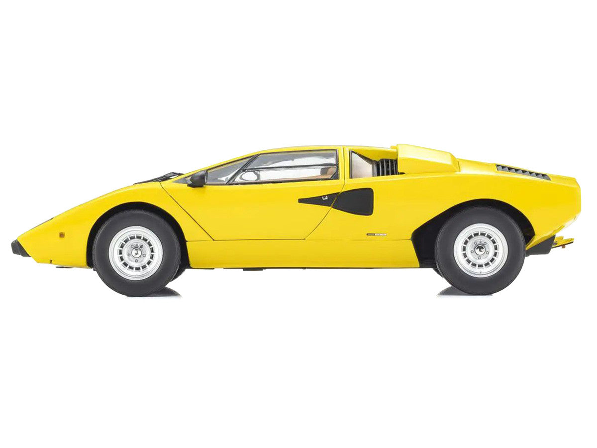 Lamborghini Countach LP 400 Yellow 1/18 Diecast Model Car by Kyosho LuxuryLifeWay Online Store
