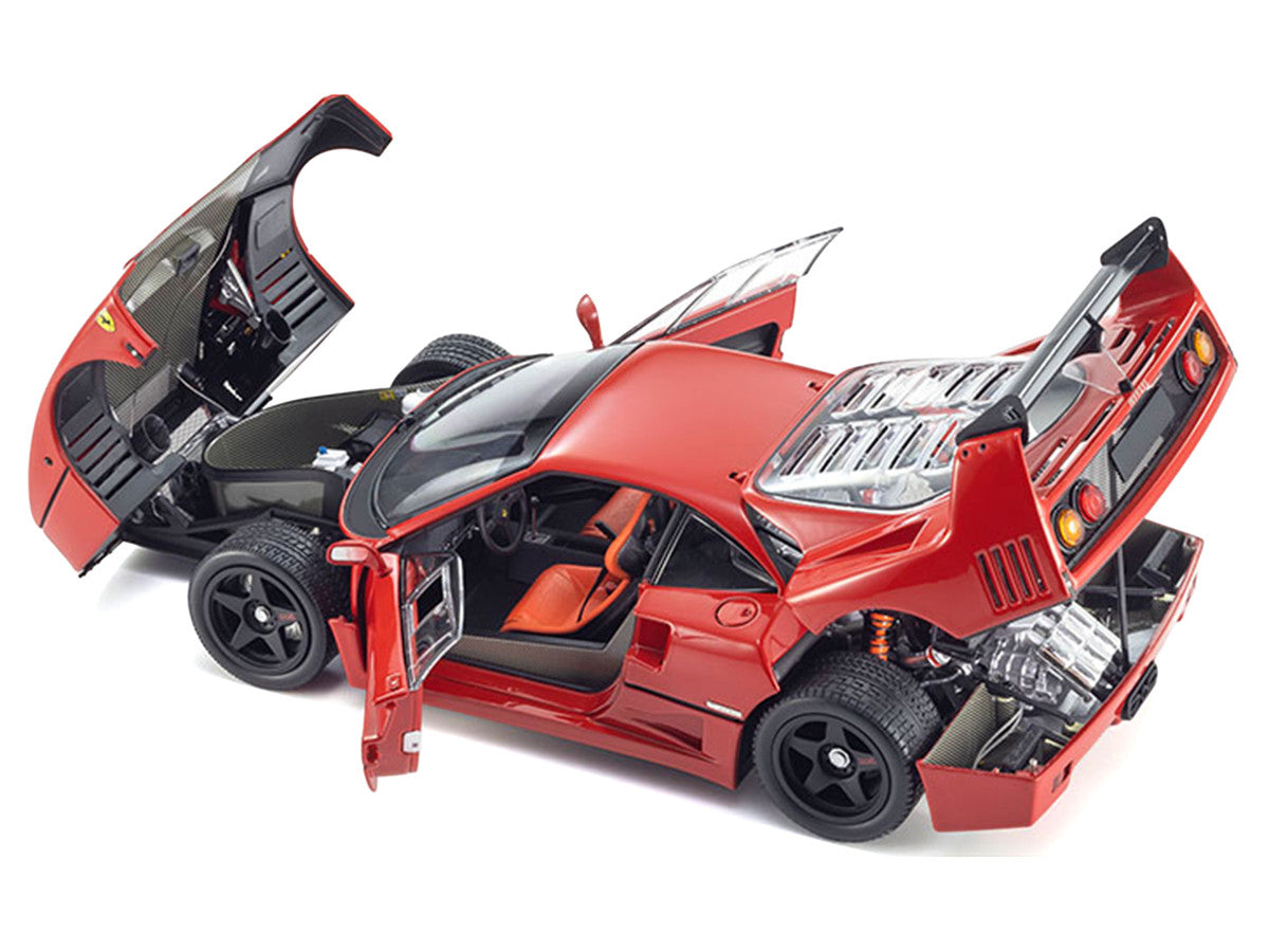 Ferrari F40 Light Weight LM Wing Red 1/18 Diecast Model Car by Kyosho LuxuryLifeWay Online Store