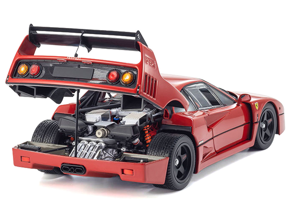 Ferrari F40 Light Weight LM Wing Red 1/18 Diecast Model Car by Kyosho LuxuryLifeWay Online Store