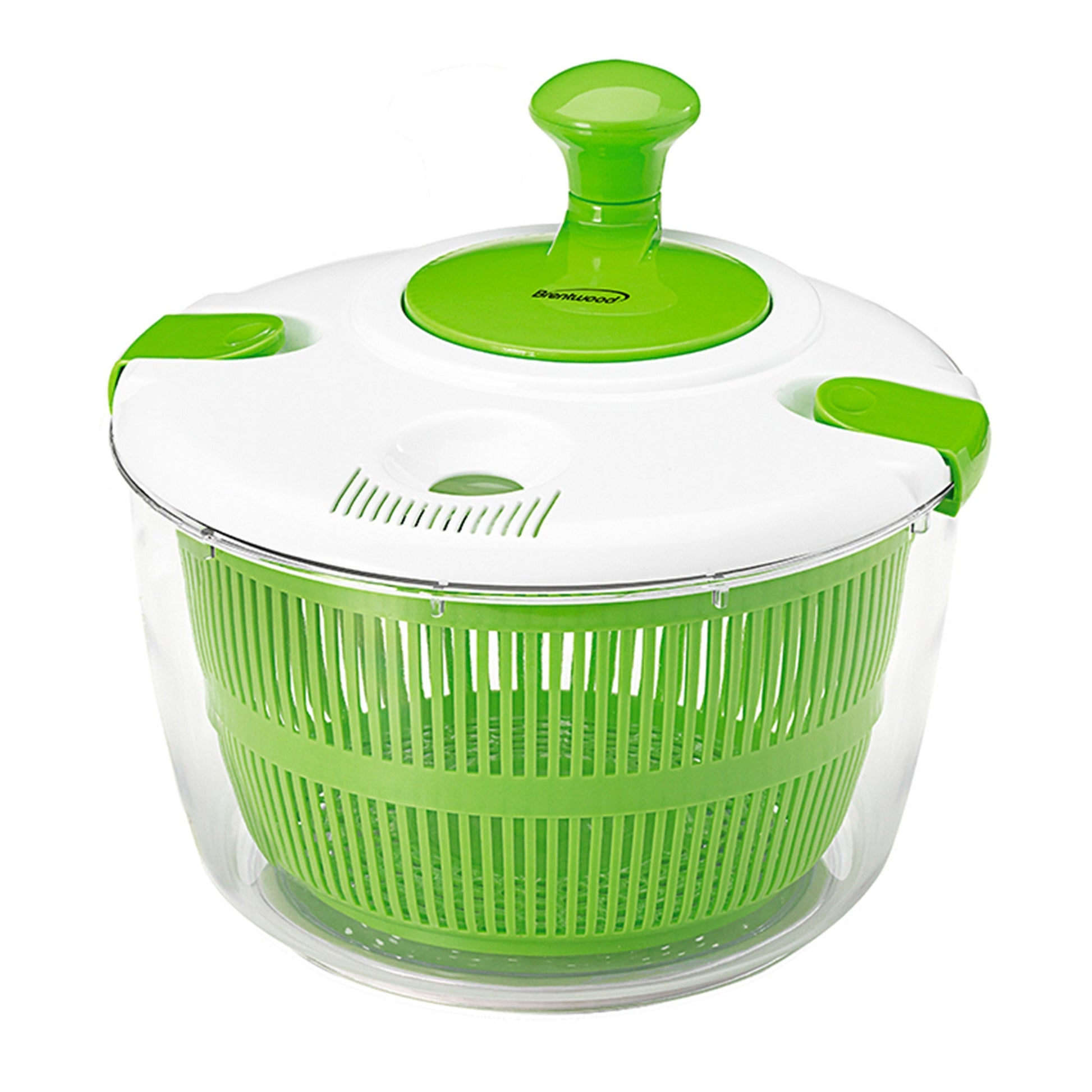 Brentwood 5 Quart Salad Spinner with Serving Bowl in Green LuxuryLifeWay Online Store