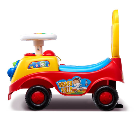 Ride On Push Car for Toddlers, Ages 1-3, Ride Racer, Sit to Stand Toddler Ride On Toy, Classic Kids Ride On Car with Music Steering Wheel, Horn & Under Seat Storage, Ride On Toy for Boys Girls LuxuryLifeWay Online Store