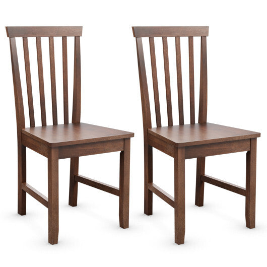Set of 2 Dining Chairs with Solid Wooden Legs LuxuryLifeWay Online Store