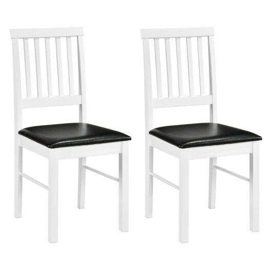 Dining Chairs Set of 2 Modern Mid Century Dining Room Chairs-White LuxuryLifeWay Online Store