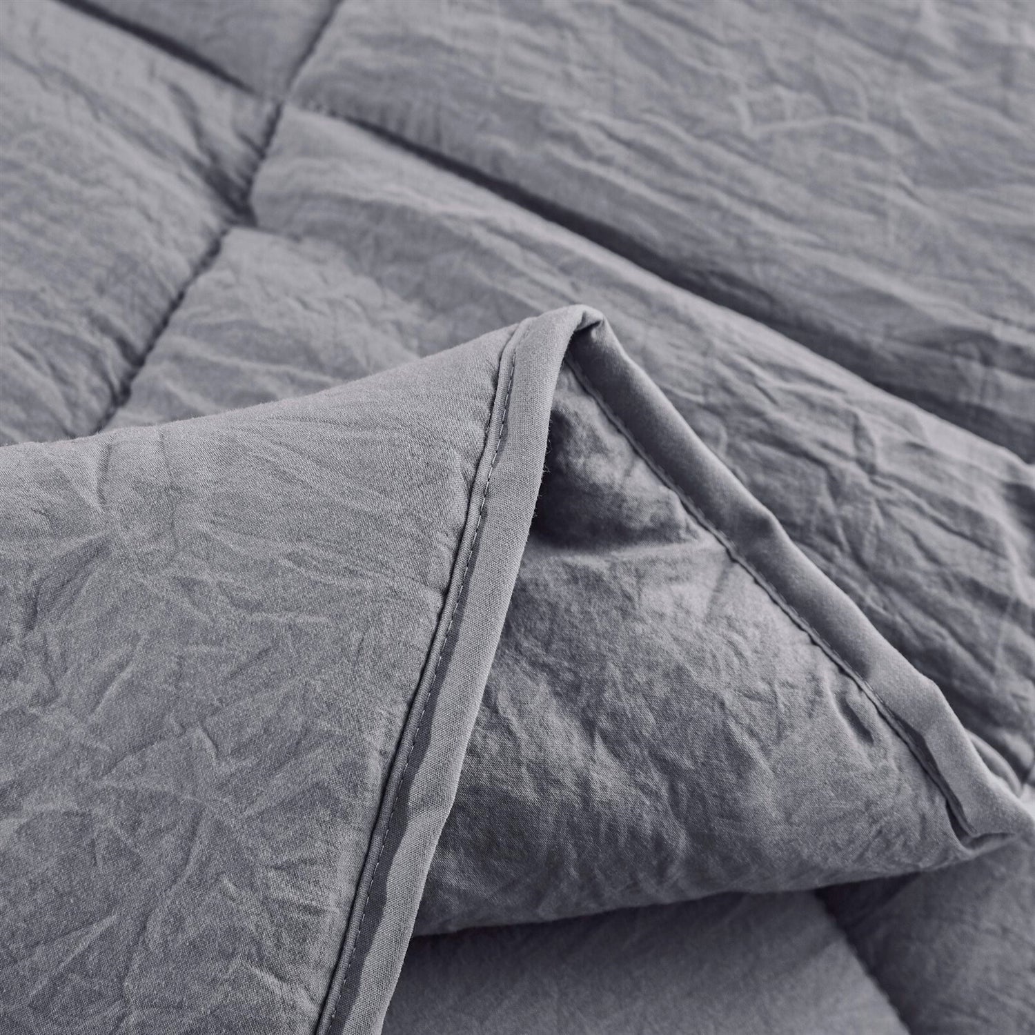 King Size Grey 3 Piece Microfiber Reversible Comforter Set LuxuryLifeWay Online Store