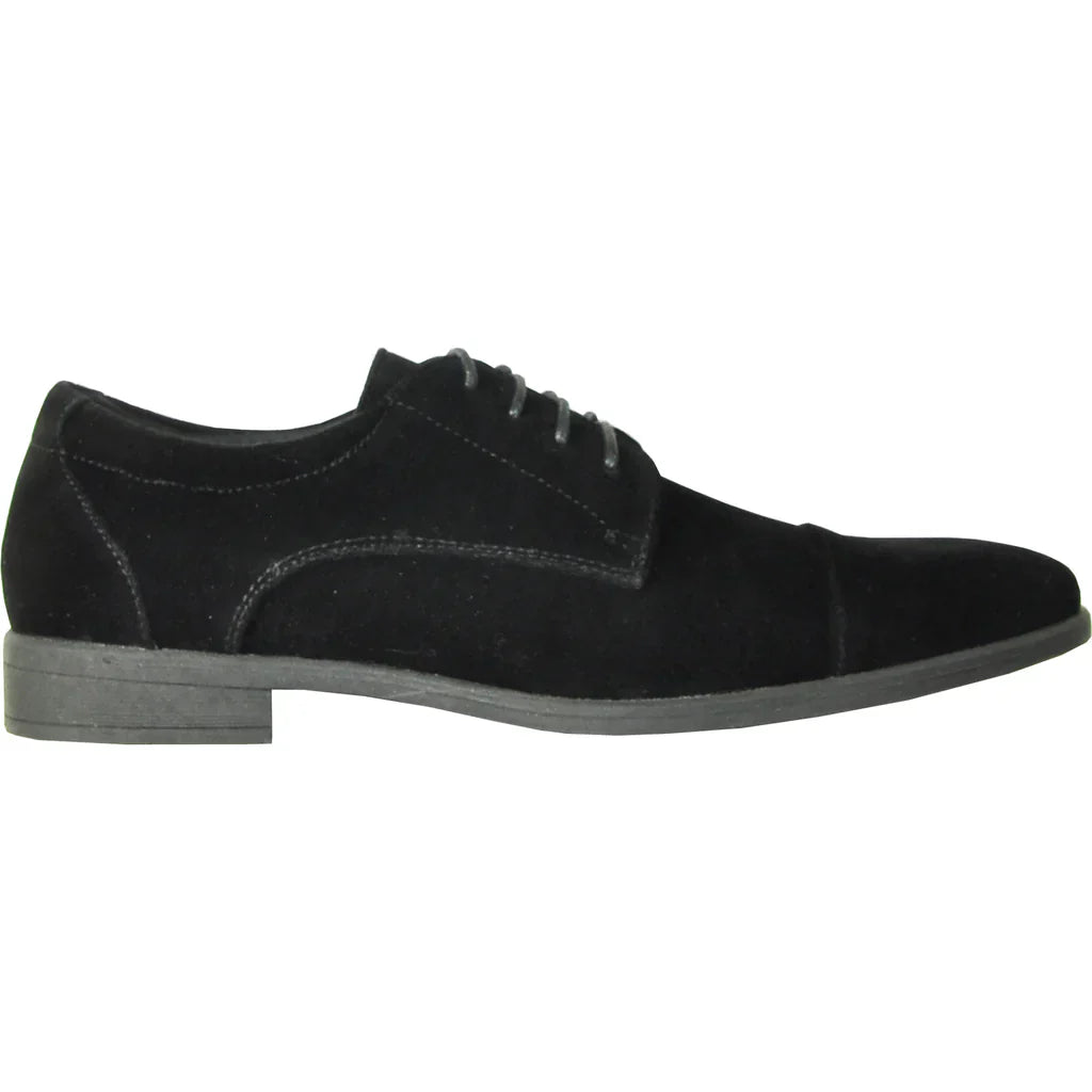 VANGELO Men Dress Shoe KING-4 Oxford Formal Tuxedo for Prom and Wedding LuxuryLifeWay Online Store