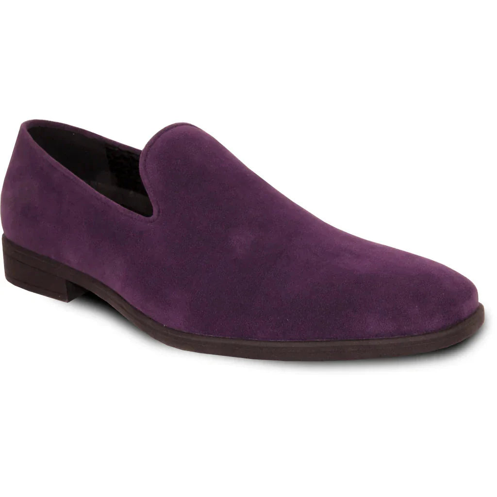 "Chelsea" Purple Suede Tuxedo Shoes LuxuryLifeWay Online Store