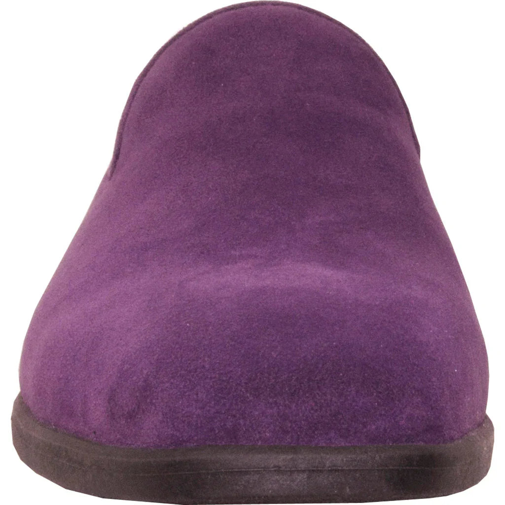 "Chelsea" Purple Suede Tuxedo Shoes LuxuryLifeWay Online Store