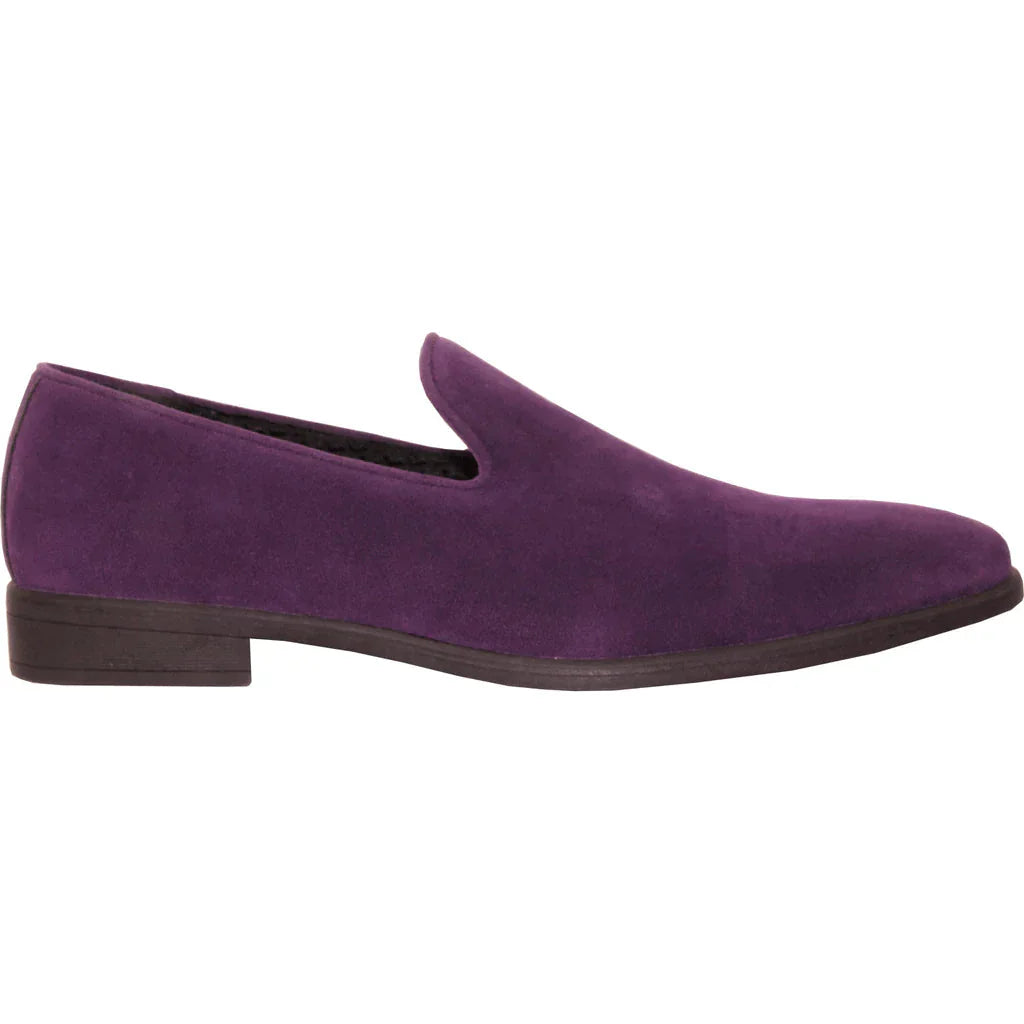 "Chelsea" Purple Suede Tuxedo Shoes LuxuryLifeWay Online Store