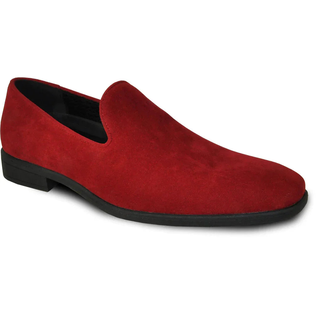 "Chelsea" Red Suede Tuxedo Shoes LuxuryLifeWay Online Store